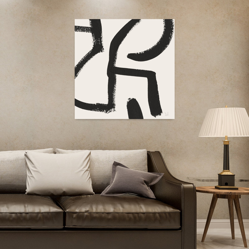 Art contemporain contemporain abstrait, H 32 po x l 32 po