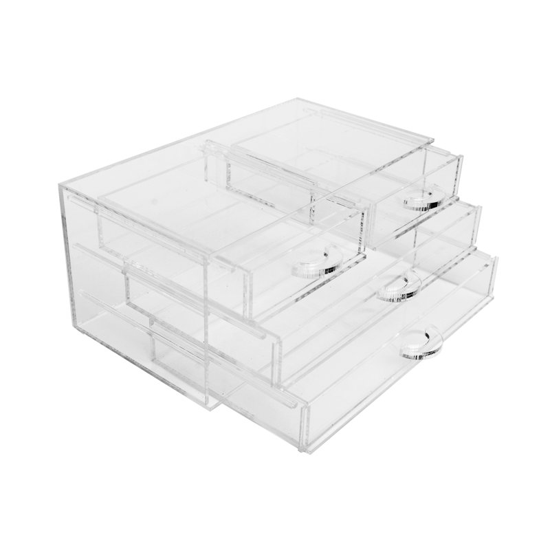 Acrylic Jewellery Box + Drawers