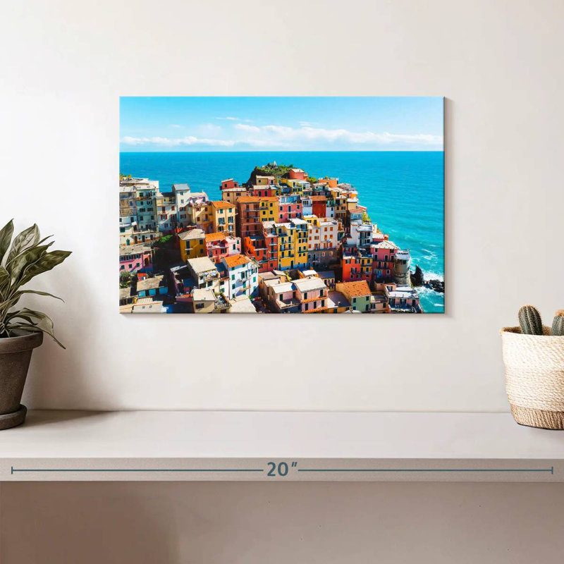 Cinque Terre Village, H 8 po x l 12 po