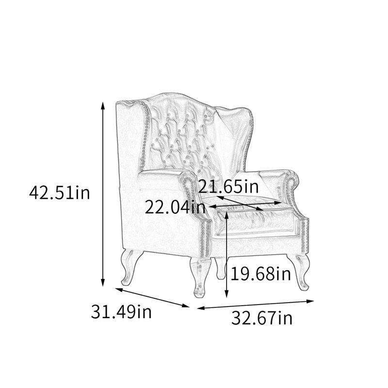 Fauteuil inclinable simple en similicuir de salon, Rouge / Gris, Rouge / Gris