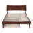 Phoenix Wood Platform Bed with Trundle-891028853-891028863