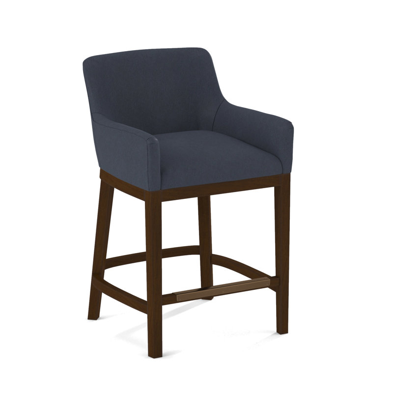 Upholstered Stool, Pecan, Applause Float The Boat