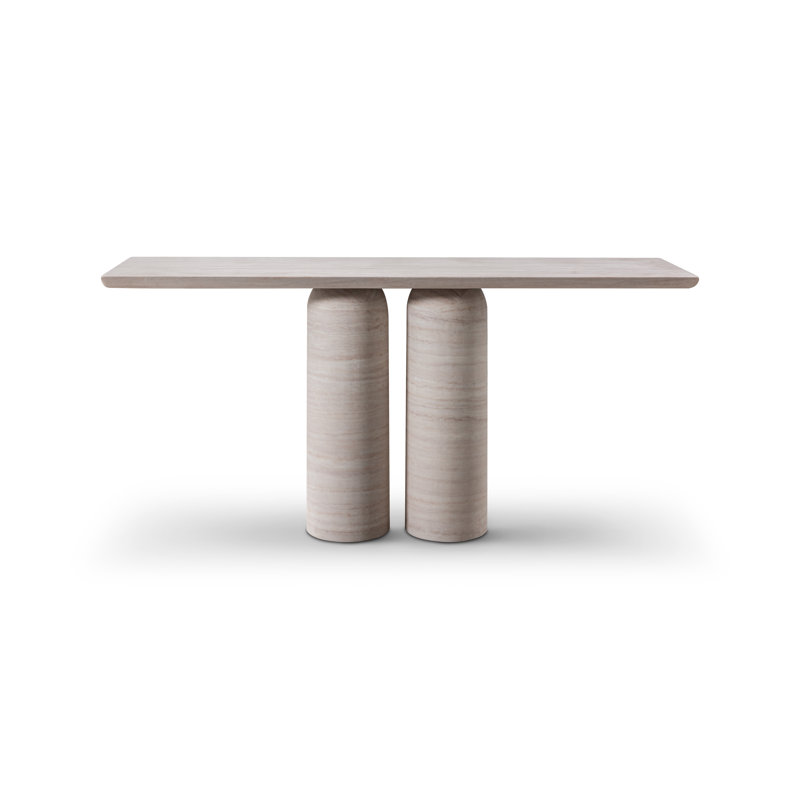 Rocca Genuine Marble Console