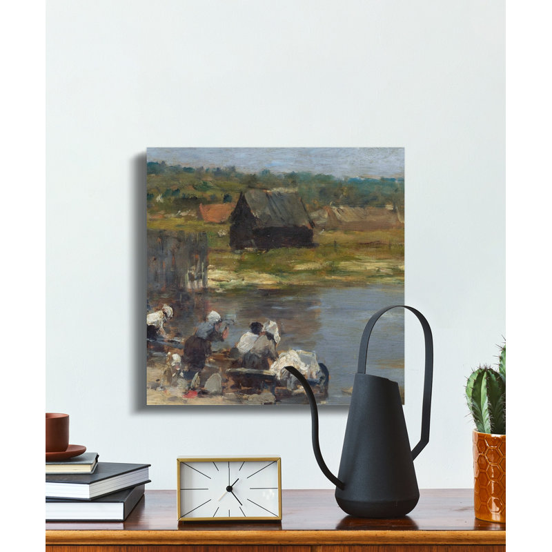 Mayon Wrapped Canvas Print Set, 24x24