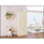 Armoire de rangement en rotin à 4 portes avec 1 tiroir et 4 tablettes réglables, durable et imperméable pour une utilisation extérieure