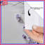 Rideau de douche lavande - décoration florale de salle de bain minimaliste-721276844