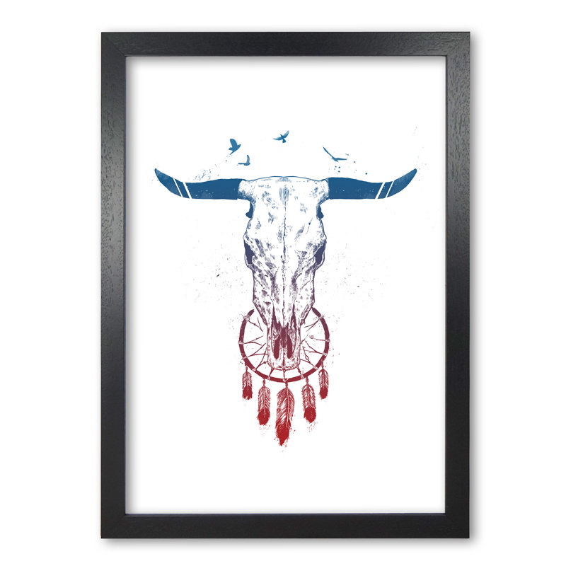 Beautiful Dream by Mercedes Lopes Charro - Print, 59.4 cm H x 42 cm W x 5 cm D, Black Grain