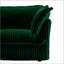 Canapé Koala LSF avec un coussin - Vert, confort luxueux et design moderne pour une détente ultime