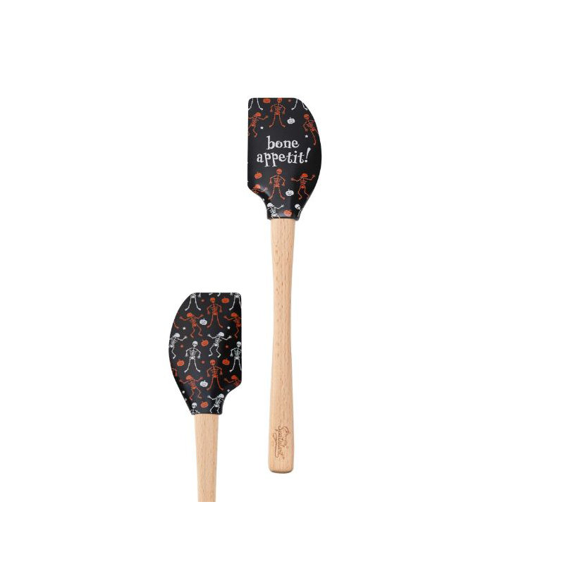 Spatulart Bone Appetit Wood Handled Spatula
