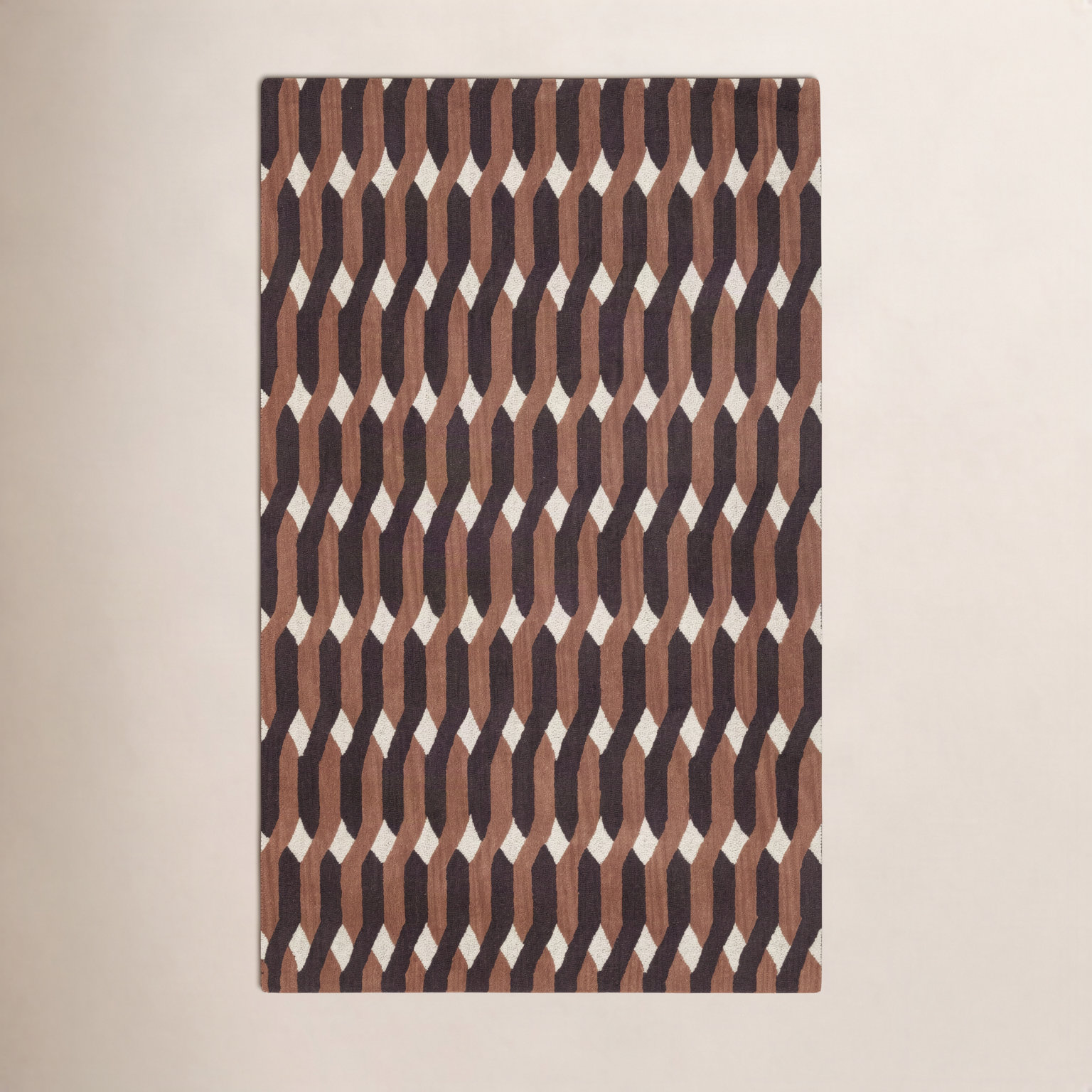 Woodcliff Hand-Tufted Geometric Rug, Rectangle 5' x 8'