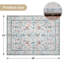 Protecteur de plancher de tapis de chaise et rehausseur de style pour les espaces de bureau à domicile ou de salle à manger-114514506-115842907