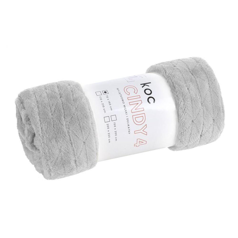 Throw Blanket, W150 x L200cm, Silver