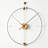 Black Round Skeleton Wall Clocks-135089281
