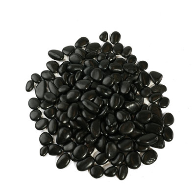 24 LBS River Rock, galet moyen pour aménagement paysager, jardin et aquarium