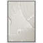 Ligne géométrique «No Texture - Wall Art, White Pastel Abstract Modern Wall Decor, Minimalist Neutral Artwork, - Impression numérique sur toile giclée»-119461000-97559126-97559127
