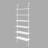 Kuiper 215cm/84.65inch 6 Tiers Ladder Bookshelf-2095347226