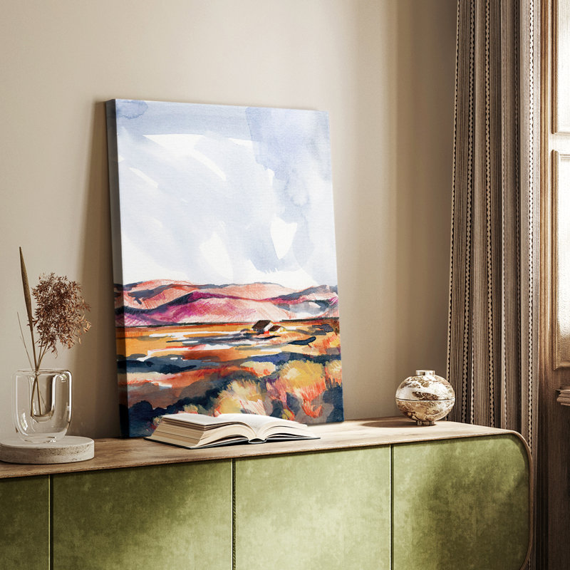 Chromatique, paysages I - galerie d'art sur mesure Cavas, H 12 po x l 8 po