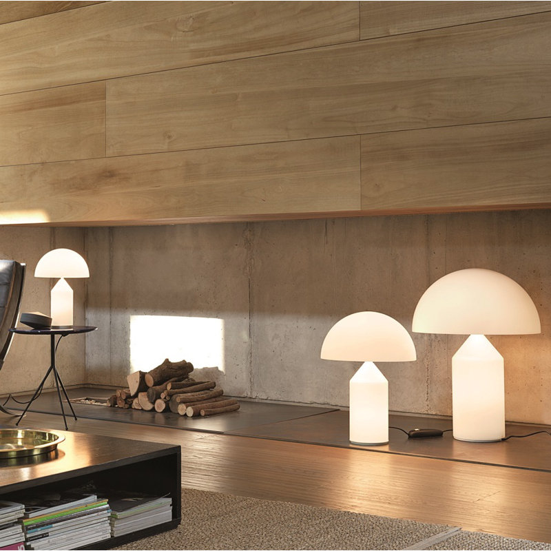 Atollo Table Lamp, 19.7" H x 15" W x 15" D