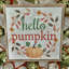 Couronne de récolte Hello Pumpkin