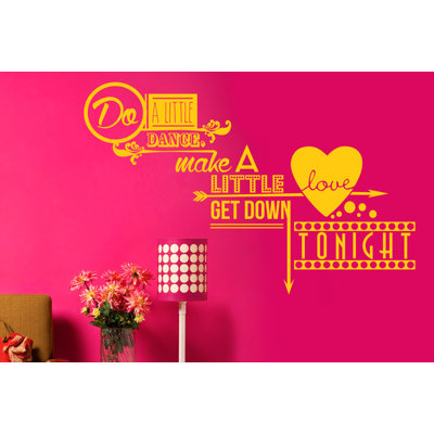 Non-Wall Damaging Wall Decal