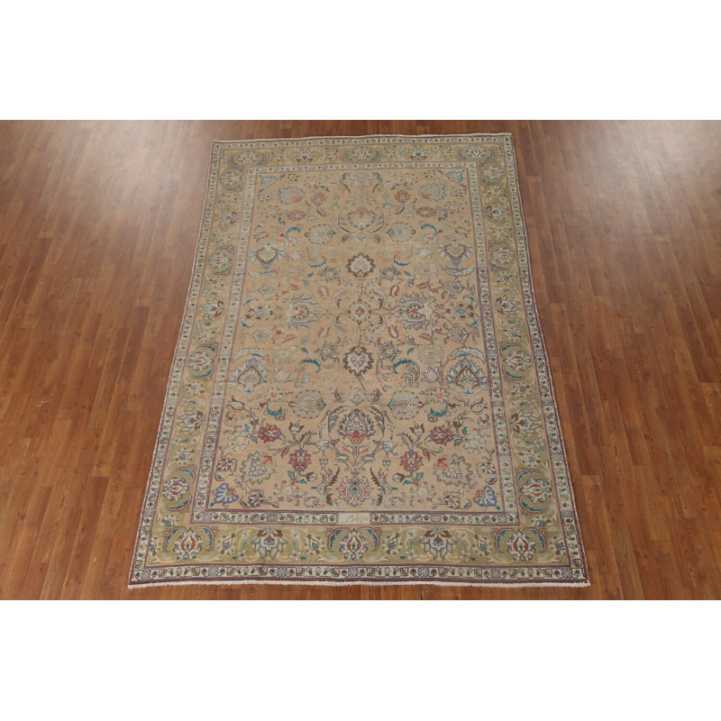 Tapis traditionnel floral 6 x 9