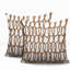 Ensemble de 2 coussins réversibles intérieur / extérieur Iva Scribbles-129179996-129180001