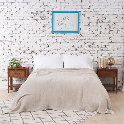 Ryker Moonbeam Gauze Coverlet