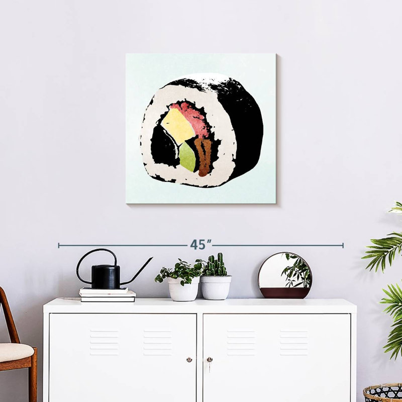 Yarlin Sushi Style I, 24" H x 24" W