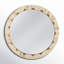 Mardi Bone Convex Wall Mirror