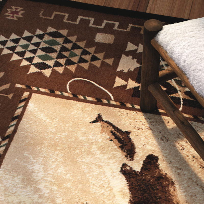 Lacour Geometric Indoor Rug, 5'2" x 7'2"