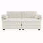 Ensemble de canapé-lit modulaire convertible Free Combination, canapé-lit d'angle rembourré 4 places, causeuse à assise profonde avec repose-pieds -1231268652