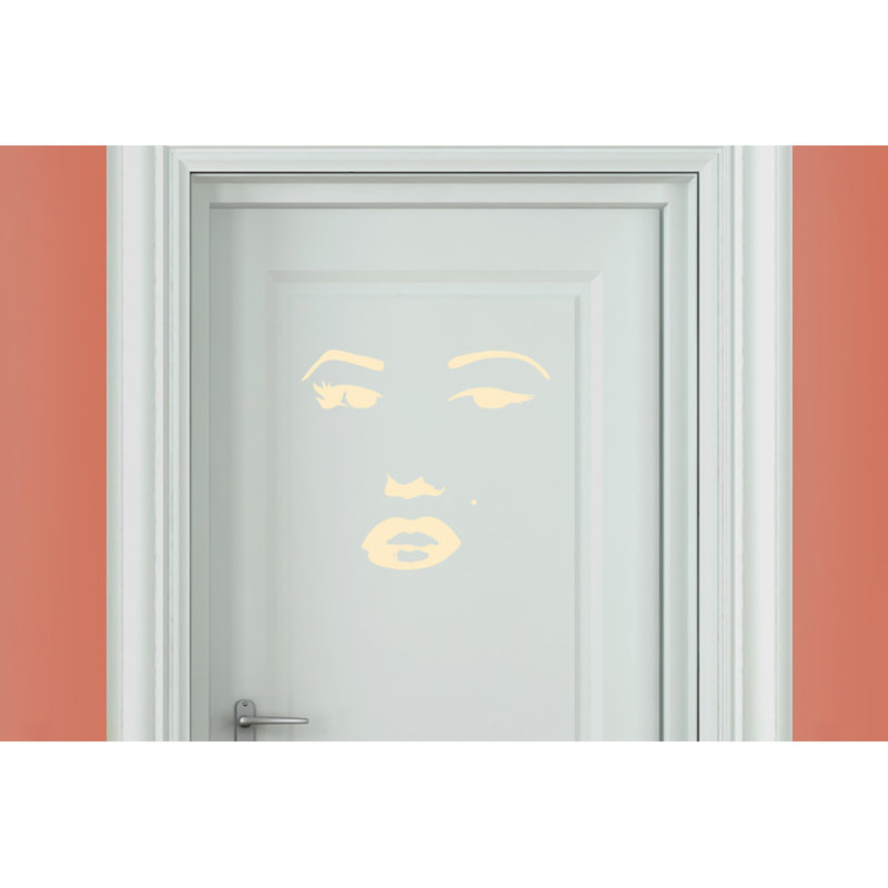 Entertainment Wall Decal, Beige