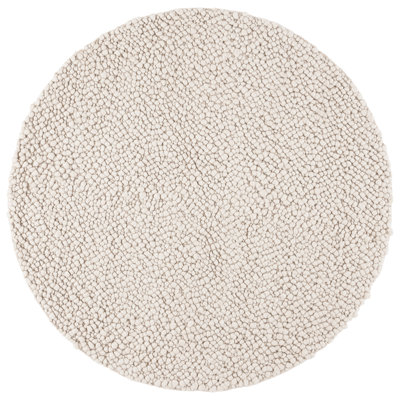 Jewelle Natura Hand Woven Wool/Viscose/Cotton Rug in Ivory