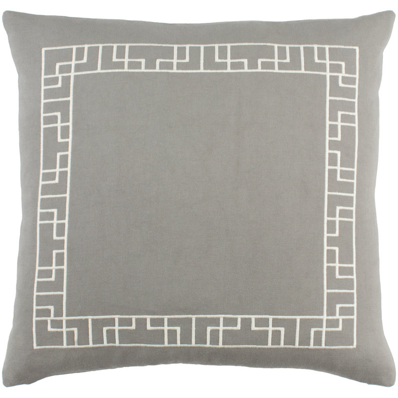 Coton d'intérieur Royaume Artistic Weavers, Gris/blanc, H 4 po x l 18 po, Polyester/Bourre en polyester