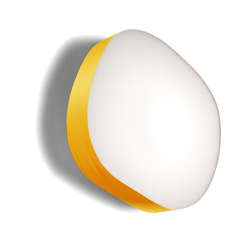 Guijarro 1 - Light Flush Mounted Sconce, GX53 Base, Yellow