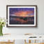 Purple Beach Sunset - Framed Print-62758996-62758999