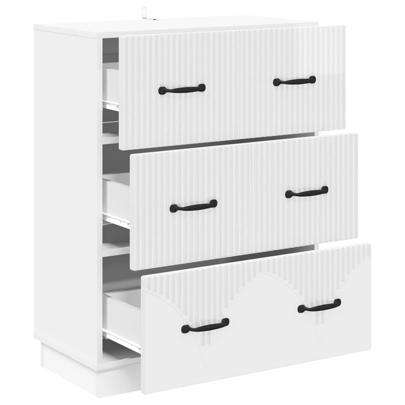 Standard Accent Chest, High Gloss White
