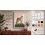 Alert Leopard Botanical 1 Piece Wrapped Canvas Wall Art-2037951051-2037951050