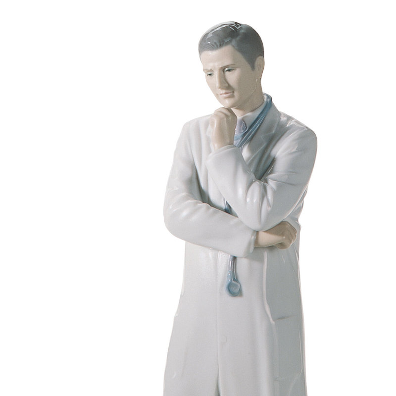 Male Doctor Figurine