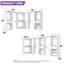 Système d'organisation 95 po x 95 po avec tiroirs en bois (largeur réglable)-1230289055