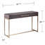 Longue console avec rangement
