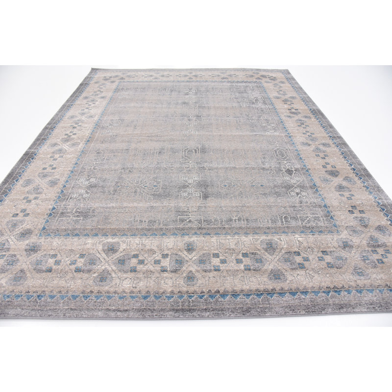 Gwendolyn Floral Indoor Rug, Round 6'1" - 3