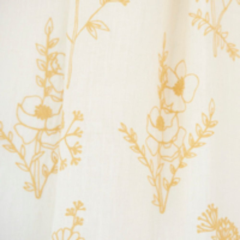 Lisbeth Embroidery Fabric, Marigold