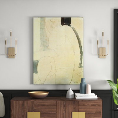 Modigliani Amedeo - Wrapped Canvas Print