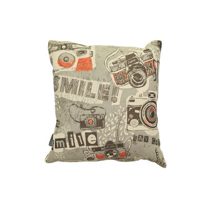 Wamblee Selfie Linen Feather 18" Throw Pillow