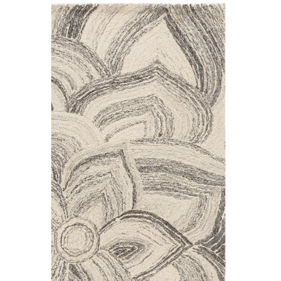 Jardin Hand Tufted Wool;Cotton Geometric Indoor Rug