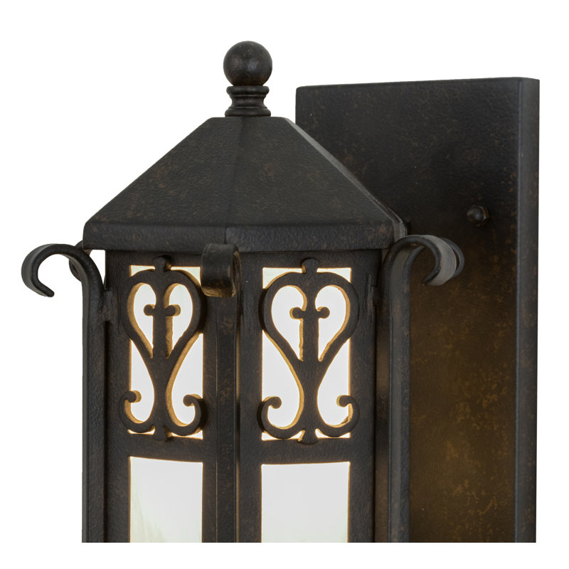 1 - Light Outdoor Wall Lantern