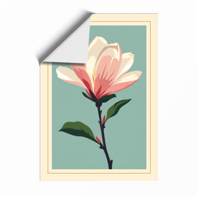 Magnolia In Bloom Botanical - Print