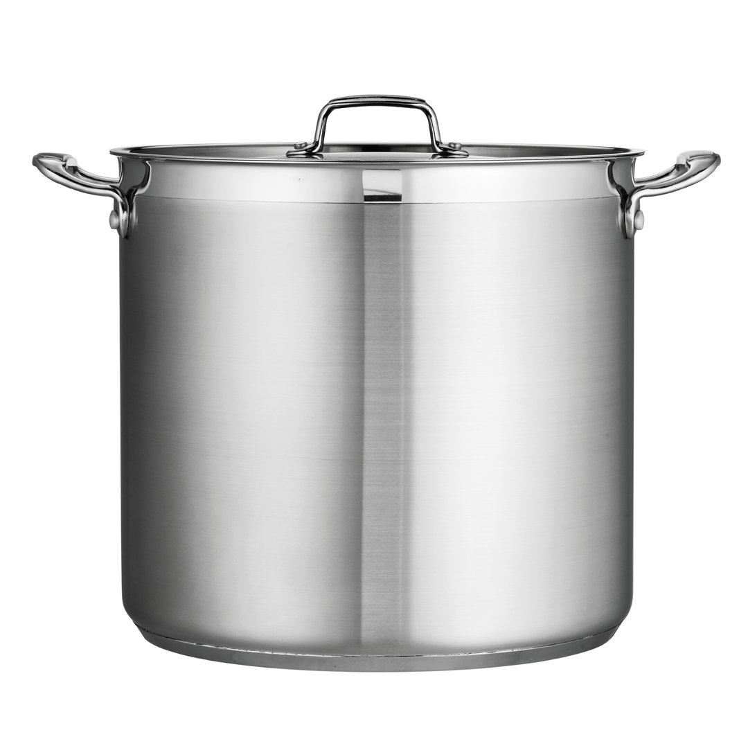 Tramontina Gourmet Aluminum Stock Pot with Lid Tramontina