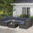 Wicker 6 - Person Modular Patio Conversation Set with Cushions-1658435417